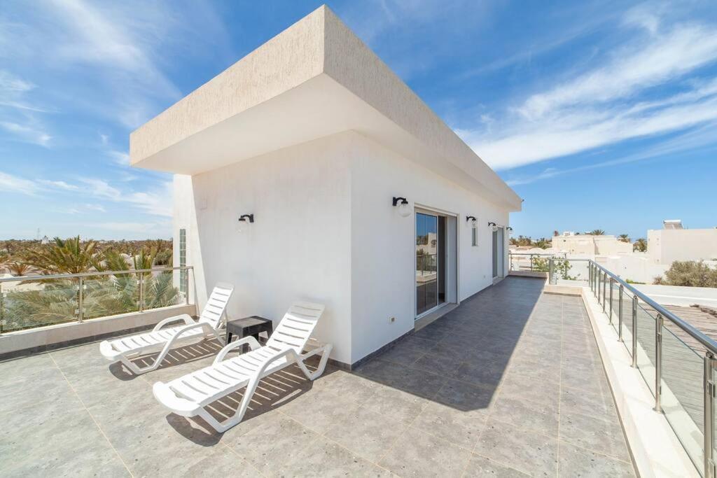 Dar Meryem Villa Piscine Sans Vis-A-Vis Djerba Midoun Exterior foto